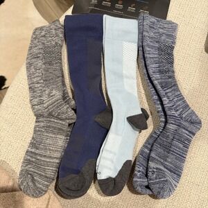 Tommie Copper OTC Nanoglide socks‎ MEDIUM - 4PK Blister Resistance